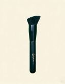 black goat hair angled foundation brush
