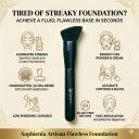 Black foundation brush