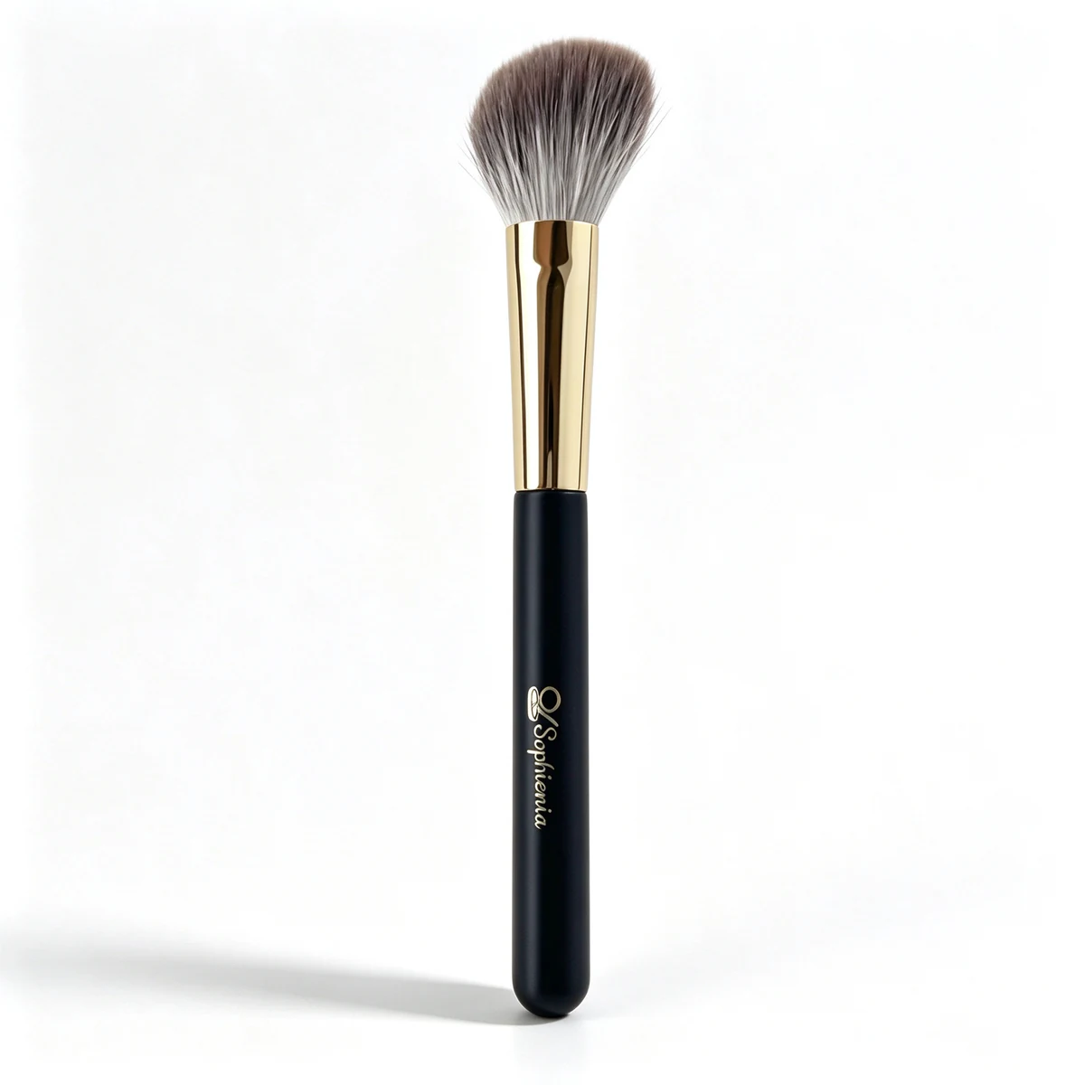 Angled contour brush shown upright
